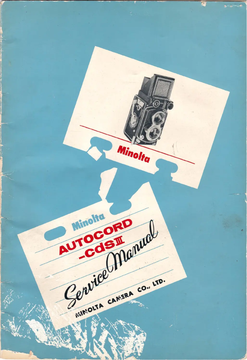 Page n°1 - Manuel utilisateur Konica Minolta Autocord CDS III