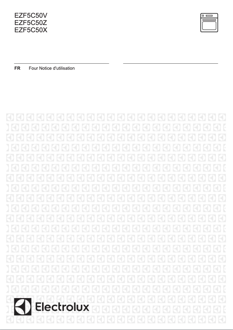 Page n°1 - Manuel utilisateur Electrolux EZF5C50Z