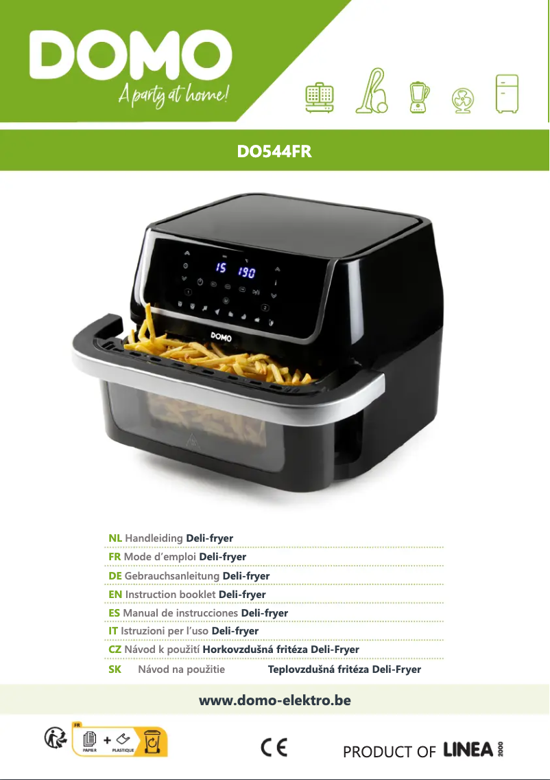 Image de la première page du manuel de l'appareil DO544FR