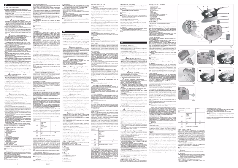 Image de la première page du manuel de l'appareil Stiromatic 2800
