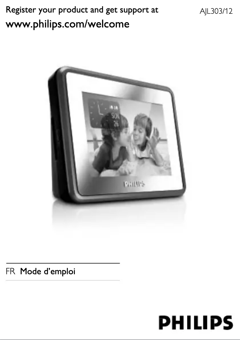 Page n°1 - Manuel utilisateur Philips AJL303