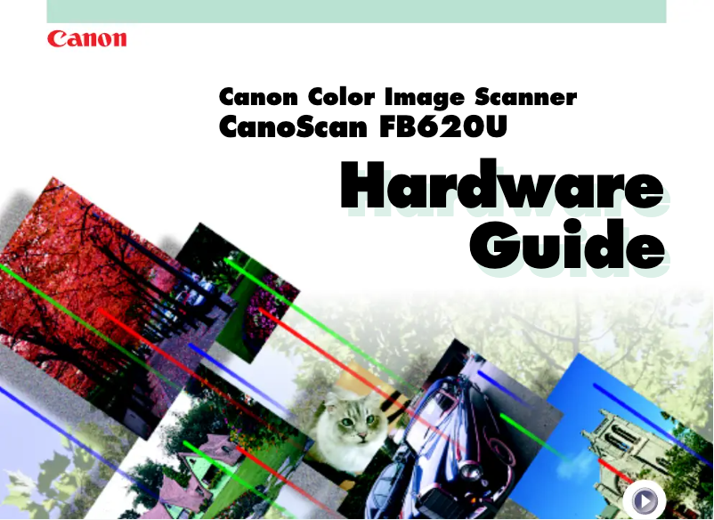 Page n°1 - Manuel utilisateur Canon CanoScan FB 620U