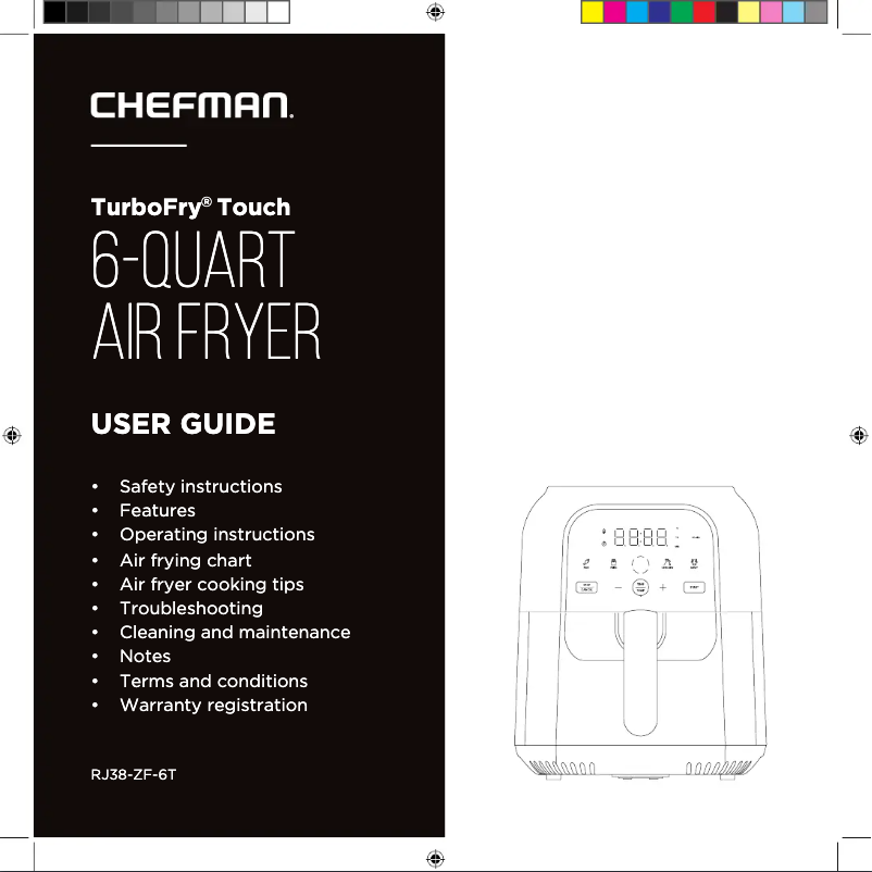 Page n°1 - Manuel utilisateur Chefman RJ38