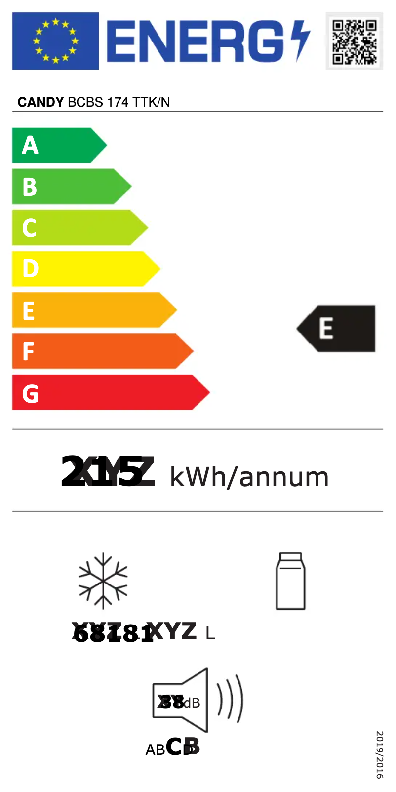 Image de la première page du manuel de l'appareil BCBS 174 TTK/N