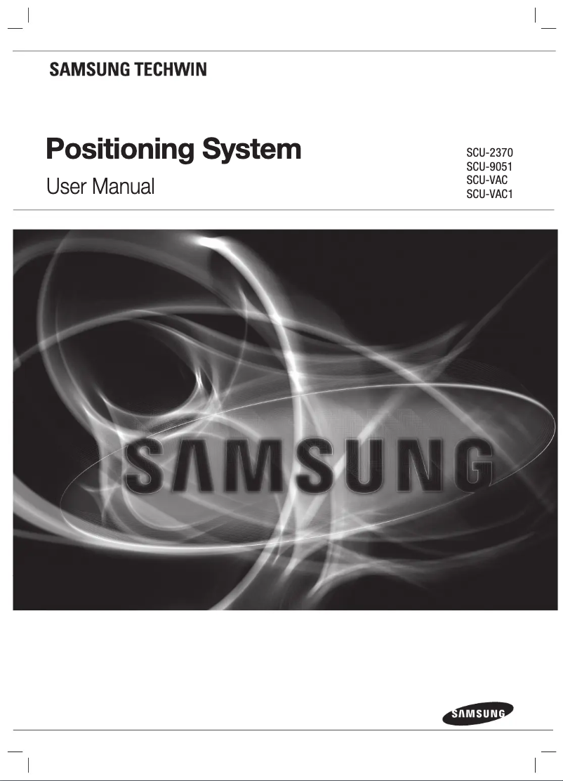 Página 1 del manual Manual de usuario Samsung SCU-VAC1