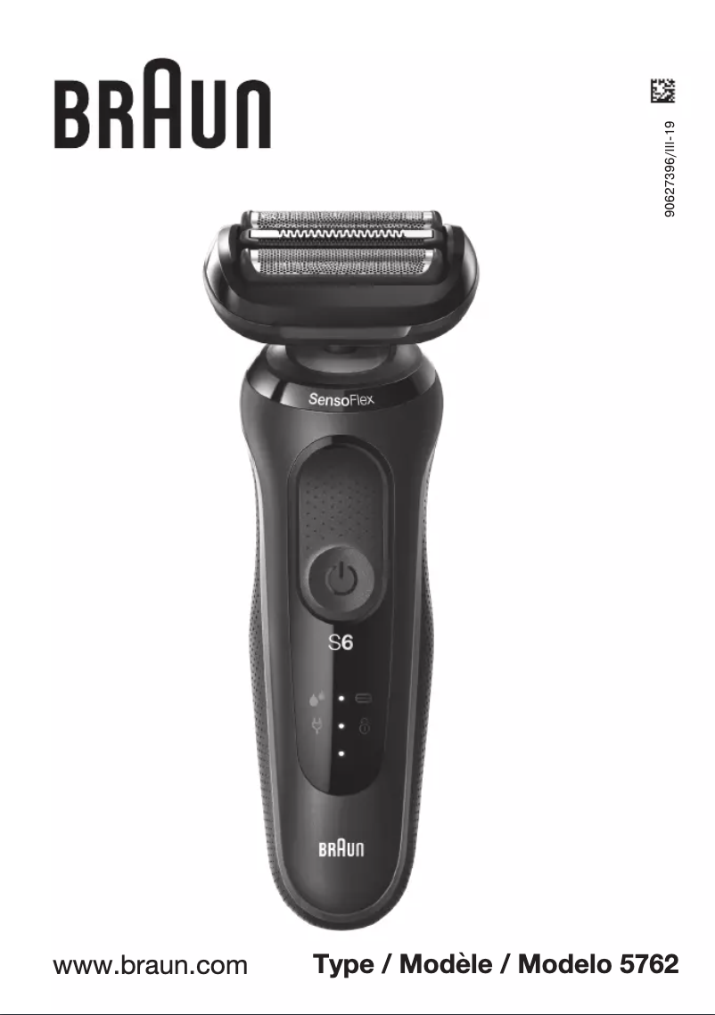 Image de la première page du manuel de l'appareil Series 6 60-B1000s