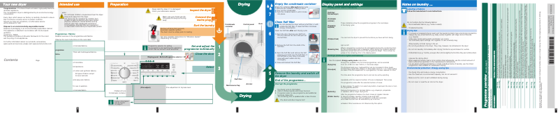 Página 1 del manual Manual de usuario Siemens WT44B5E0DN