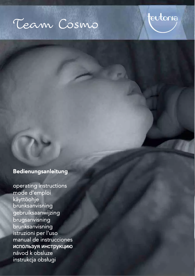 Image de la première page du manuel de l'appareil Team Cosmo