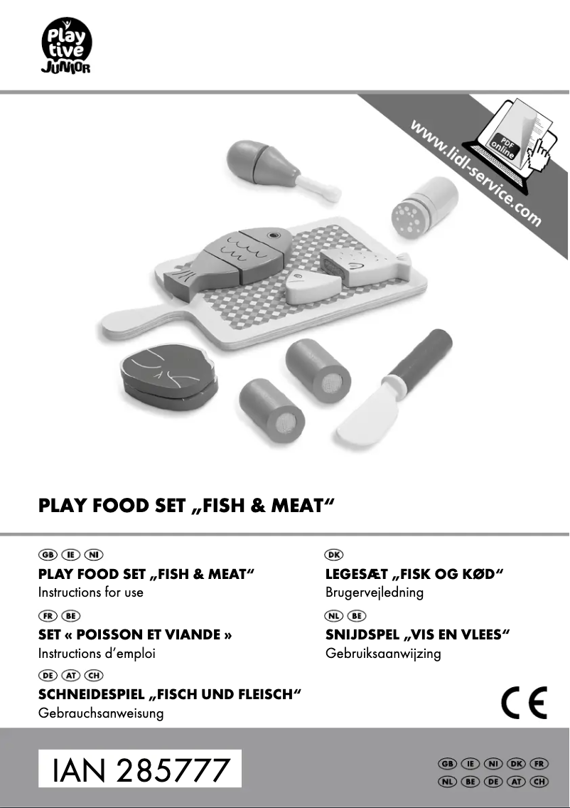 Imagen de la primera página del manual del dispositivo IAN 285777