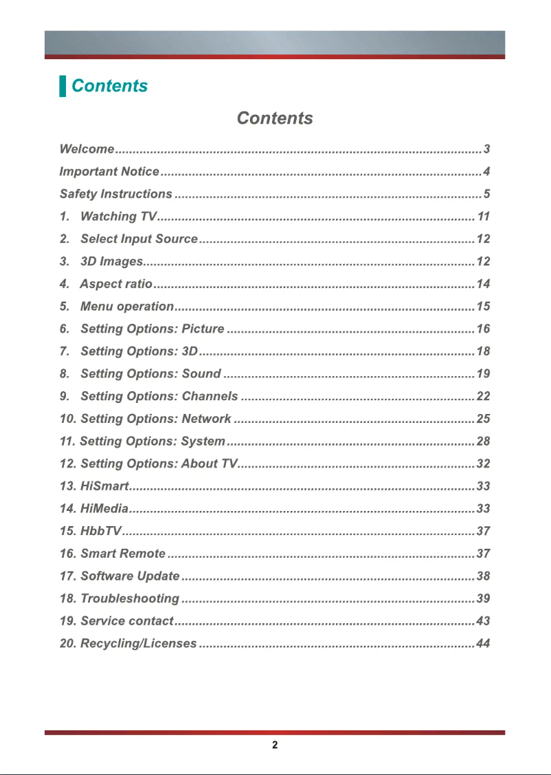 Image de la première page du manuel de l'appareil LTDN50K370WSGEU