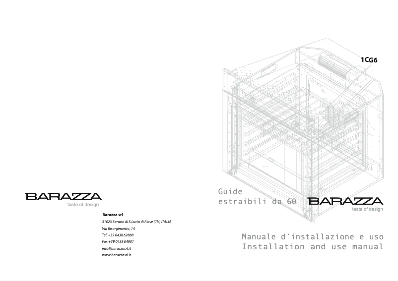 Image de la première page du manuel de l'appareil 1CG6