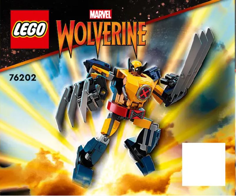 Página 1 del manual Manual de usuario Lego Marvel 76202