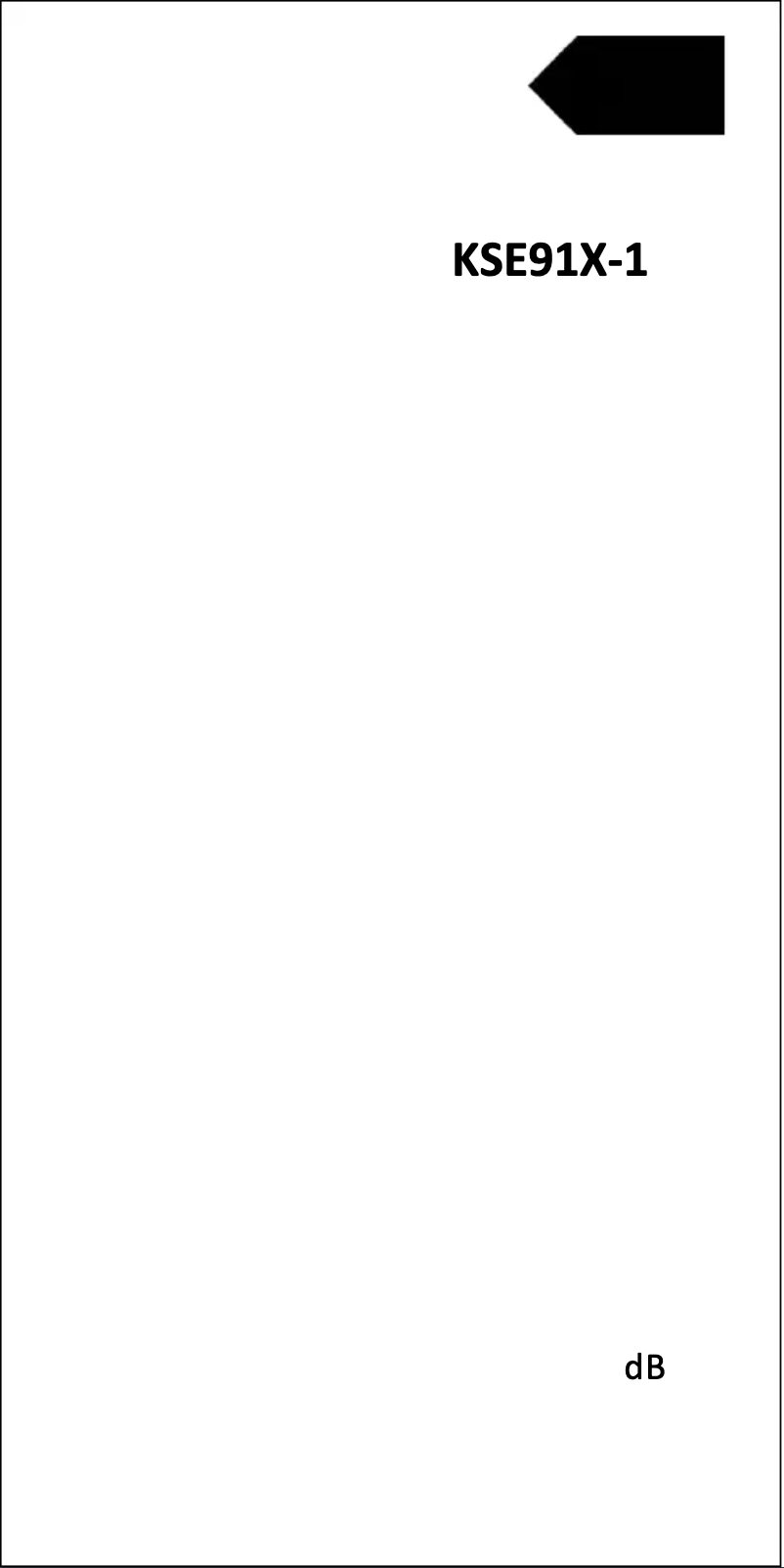 Image de la première page du manuel de l'appareil KSE91X-1