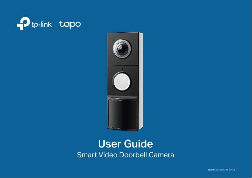 Page 1 de la notice Manuel utilisateur TP-Link Tapo TD25