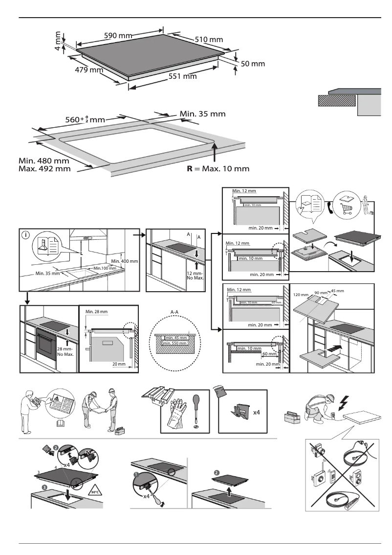 Page 1 de la notice Manuel utilisateur Whirlpool WS S4060 BF