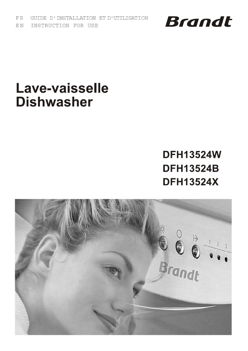 Image de la première page du manuel de l'appareil DFH13524X