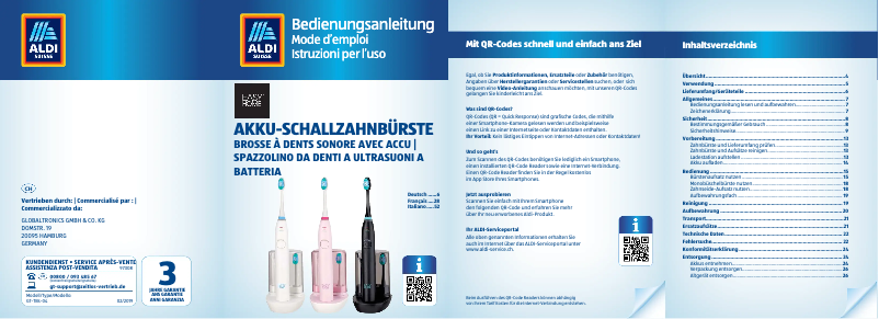 Página 1 del manual Manual de usuario Easy Home GT-TBs-04