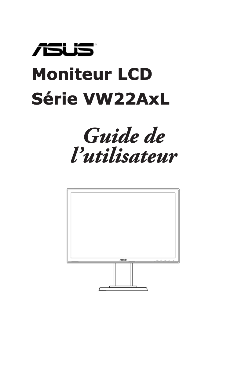 Image de la première page du manuel de l'appareil VW22ATL