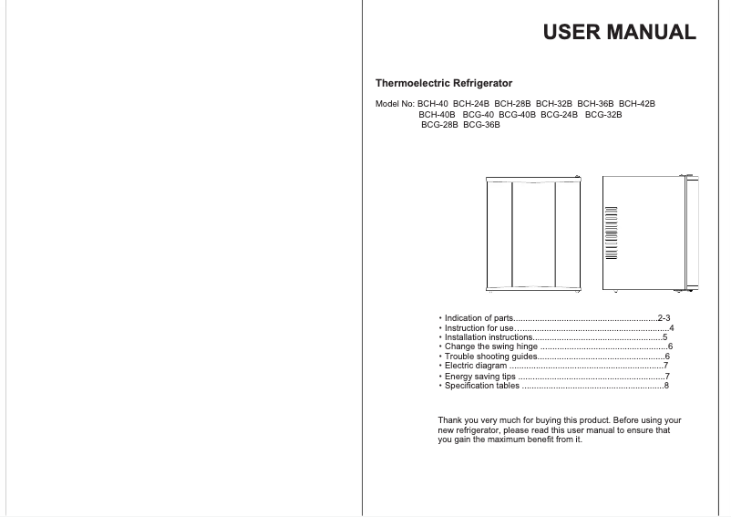 Página 1 del manual Manual de usuario SVAN SVR040N