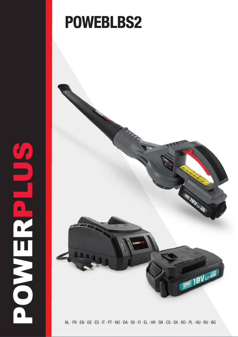 Page 1 of the manual User Manual PowerPlus POWEBLBS2