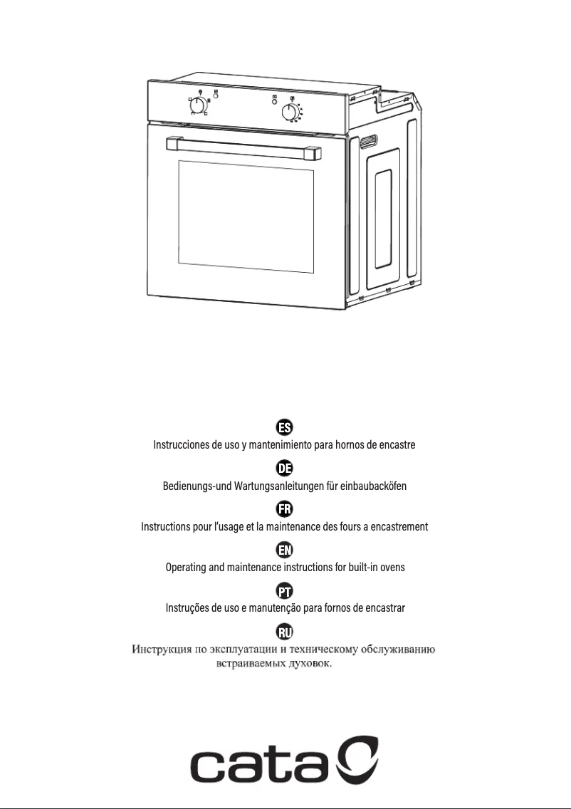 Page 1 de la notice Manuel utilisateur CATA SE 6204 X