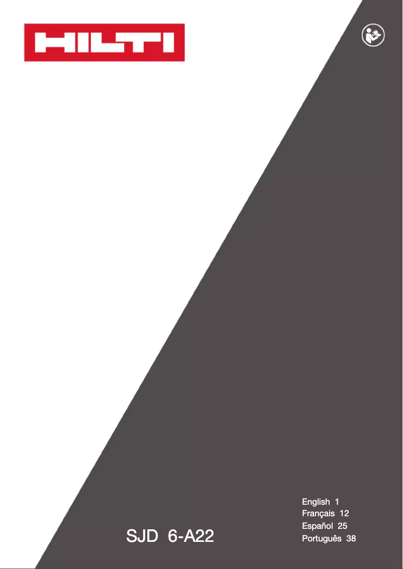 Image de la première page du manuel de l'appareil SJD 6-A22