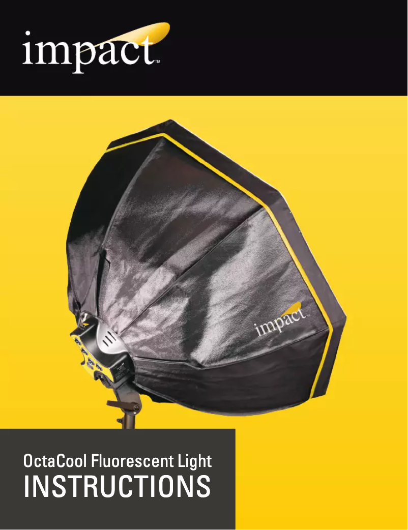 Page 1 de la notice Manuel utilisateur Impact Octacool-9