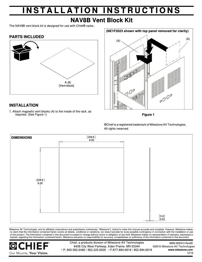 Image de la première page du manuel de l'appareil NAV8B