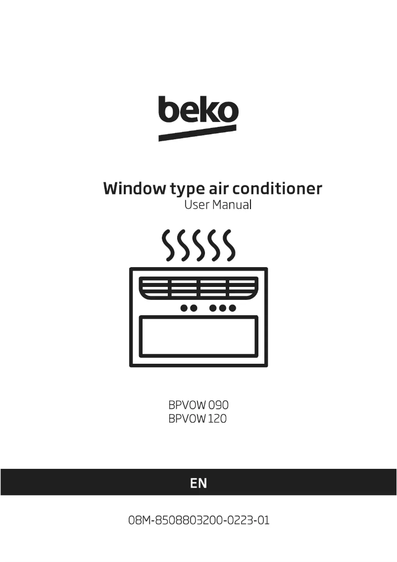 Page 1 de la notice Manuel utilisateur Beko BPVOW 120