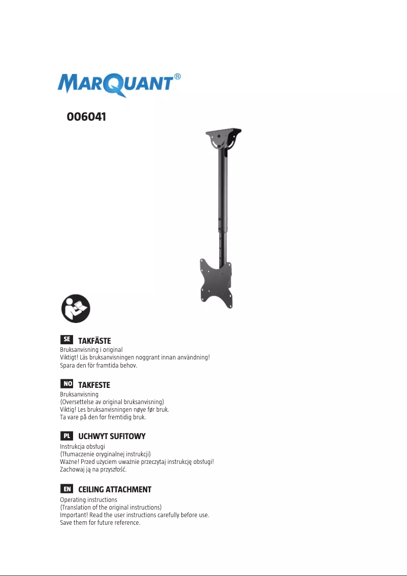 Image de la première page du manuel de l'appareil 006-041