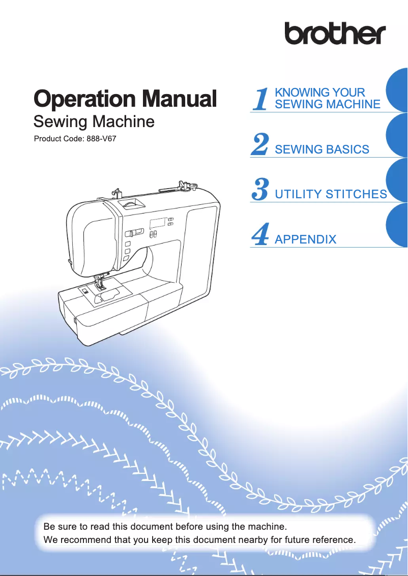 Image de la première page du manuel de l'appareil FS130QC