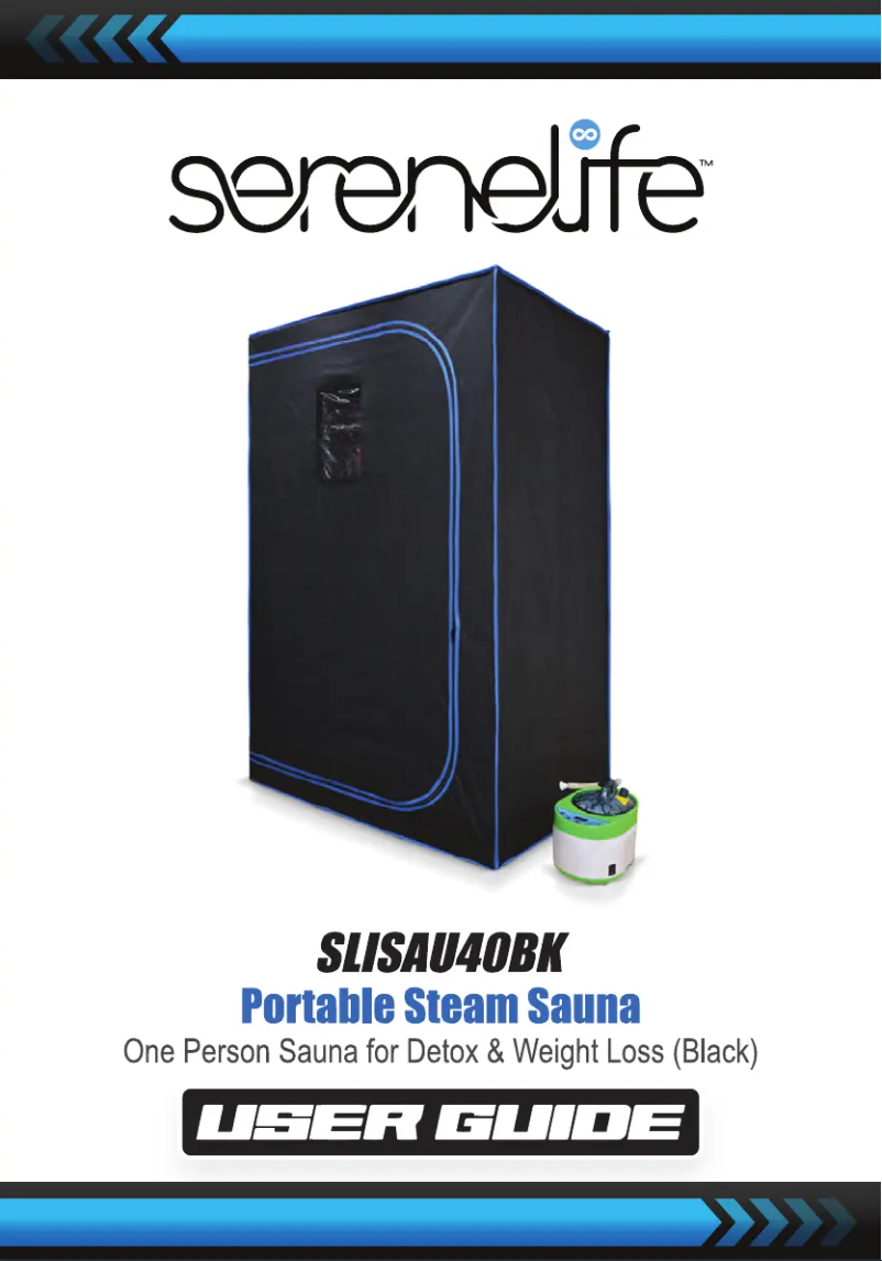 Page n°1 - Manuel utilisateur SereneLife SLISAU40BK