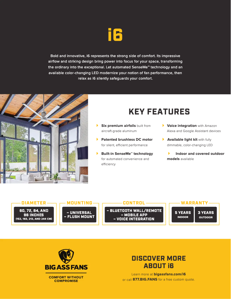 Image de la première page du manuel de l'appareil i6