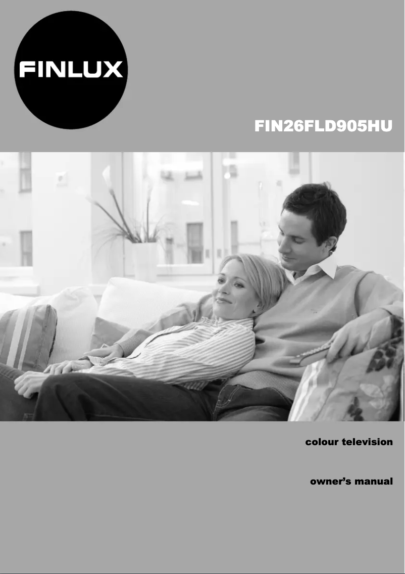 Page n°1 - Manuel utilisateur Finlux FIN26FLD905HU