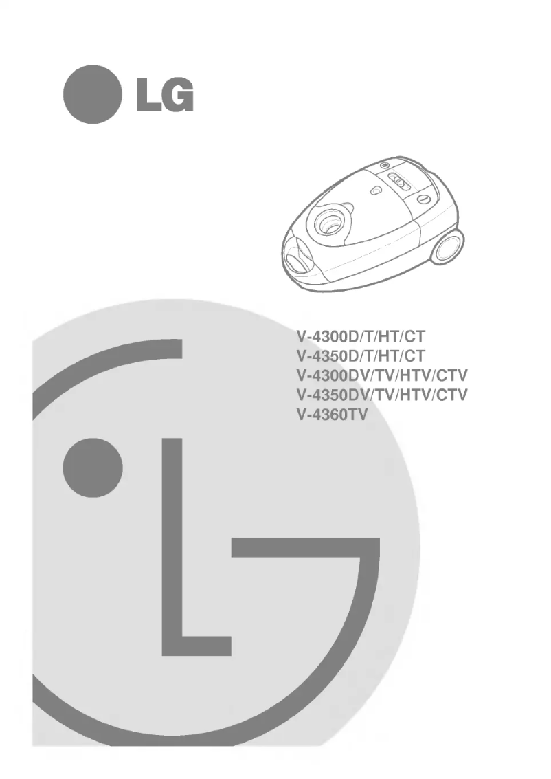 Page n°1 - Manuel utilisateur LG V-4350T