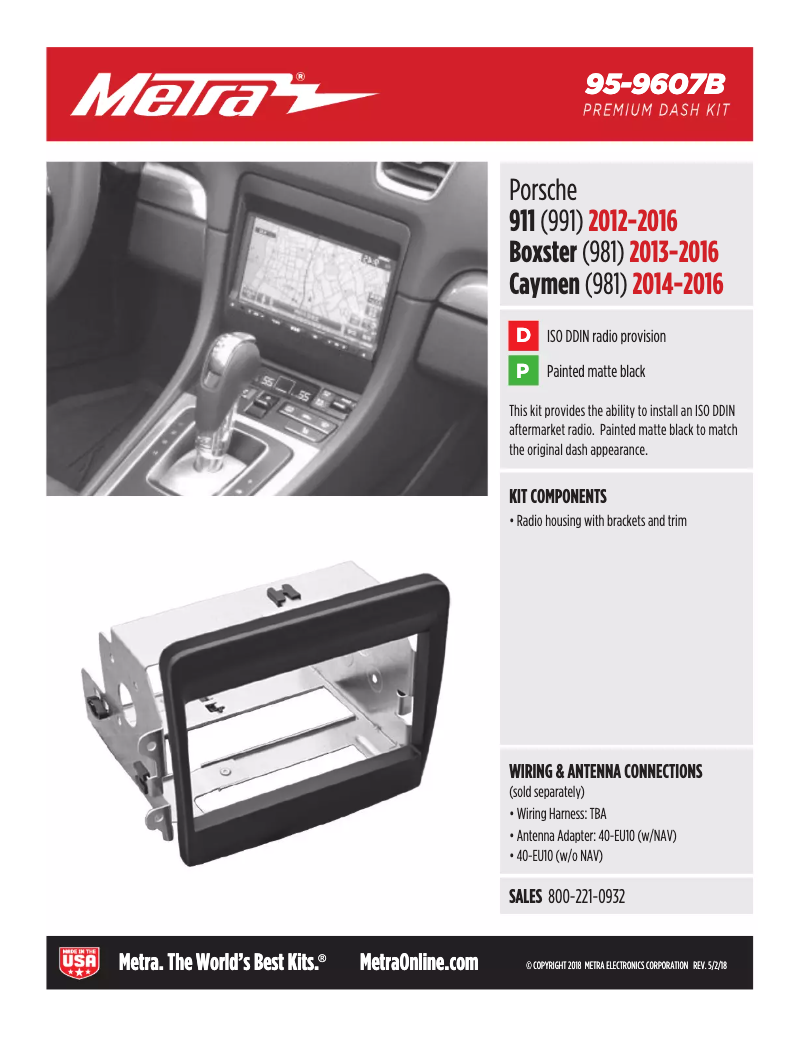 Image de la première page du manuel de l'appareil 95-9607B