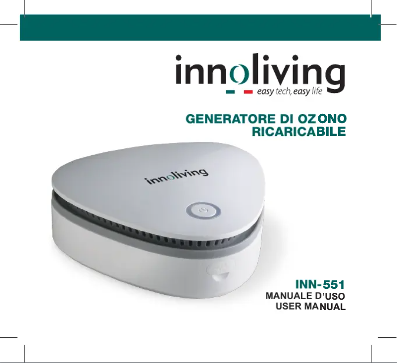 Page n°1 - Manuel utilisateur Innoliving INN-551