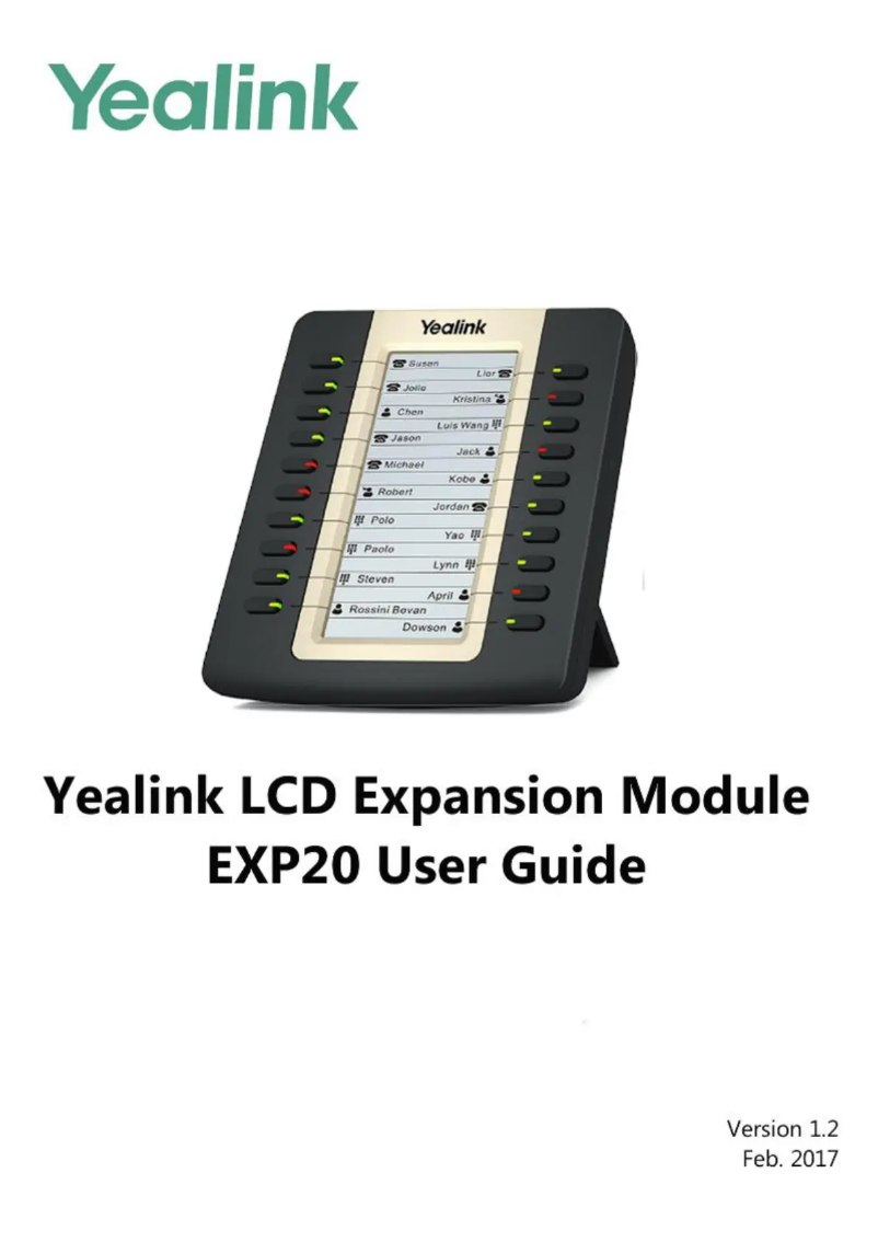 Image de la première page du manuel de l'appareil EXP20