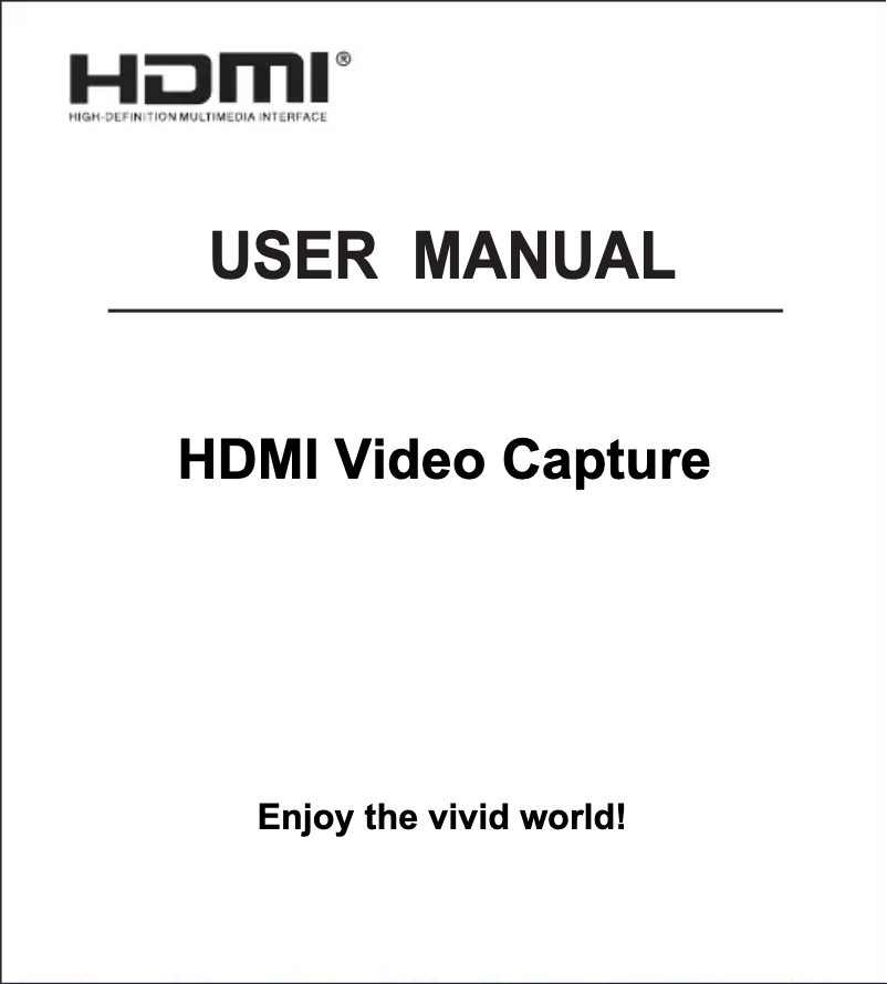 Page 1 de la notice Manuel utilisateur ANDYCINE U3