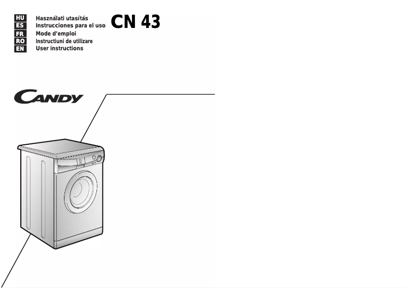 Image de la première page du manuel de l'appareil LB CN 43