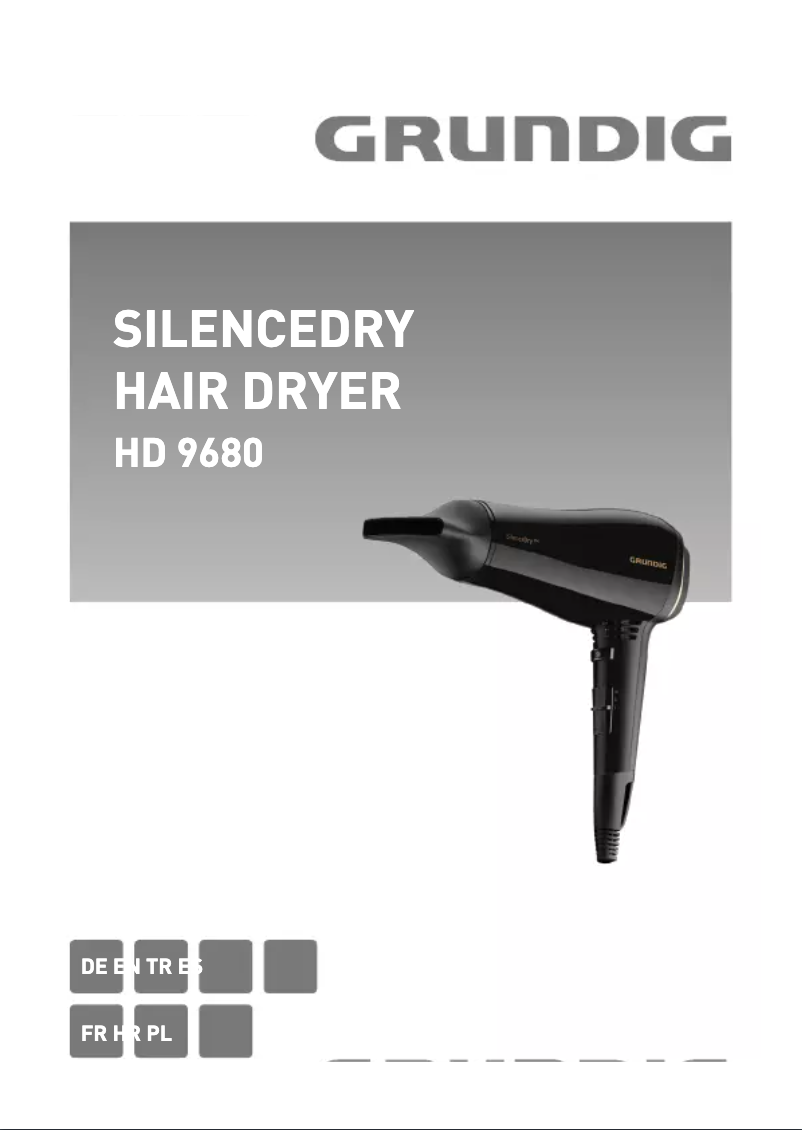 Page n°1 - Manuel utilisateur Grundig HD 9680