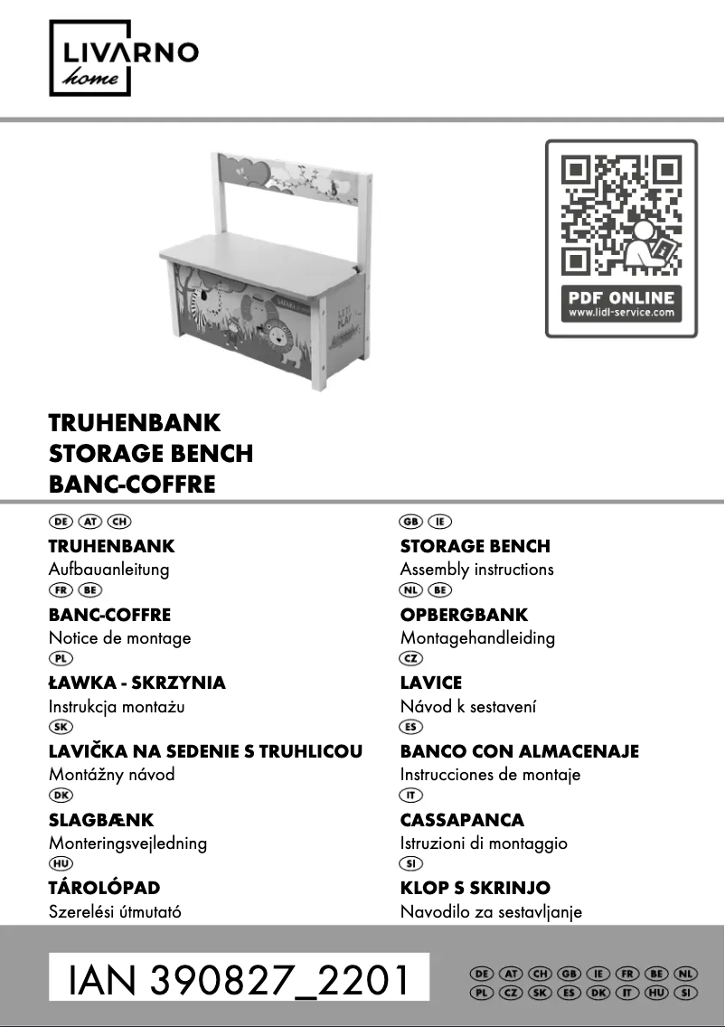 Image de la première page du manuel de l'appareil IAN 360042