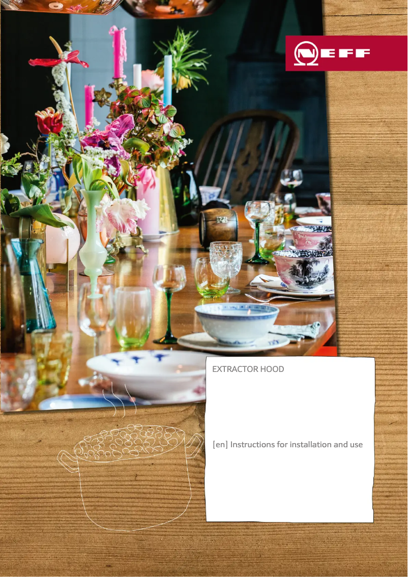 Page 1 de la notice Manuel utilisateur Neff D95FRW1S0B