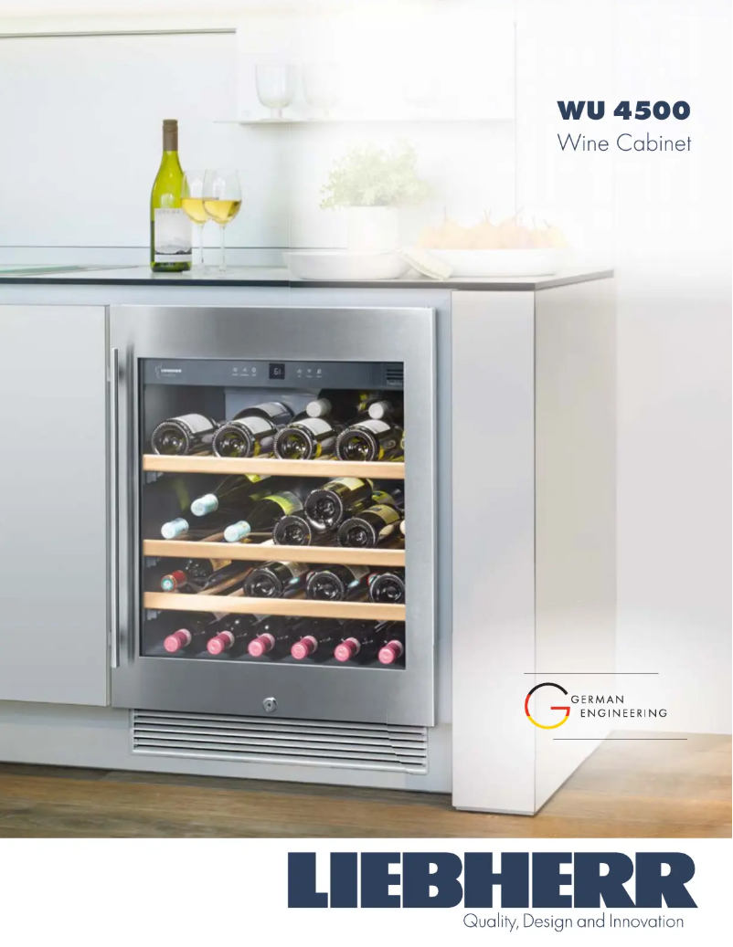 Image de la première page du manuel de l'appareil WU-4500