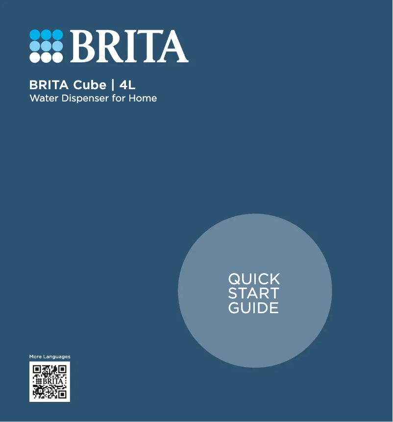 Image de la première page du manuel de l'appareil Cube