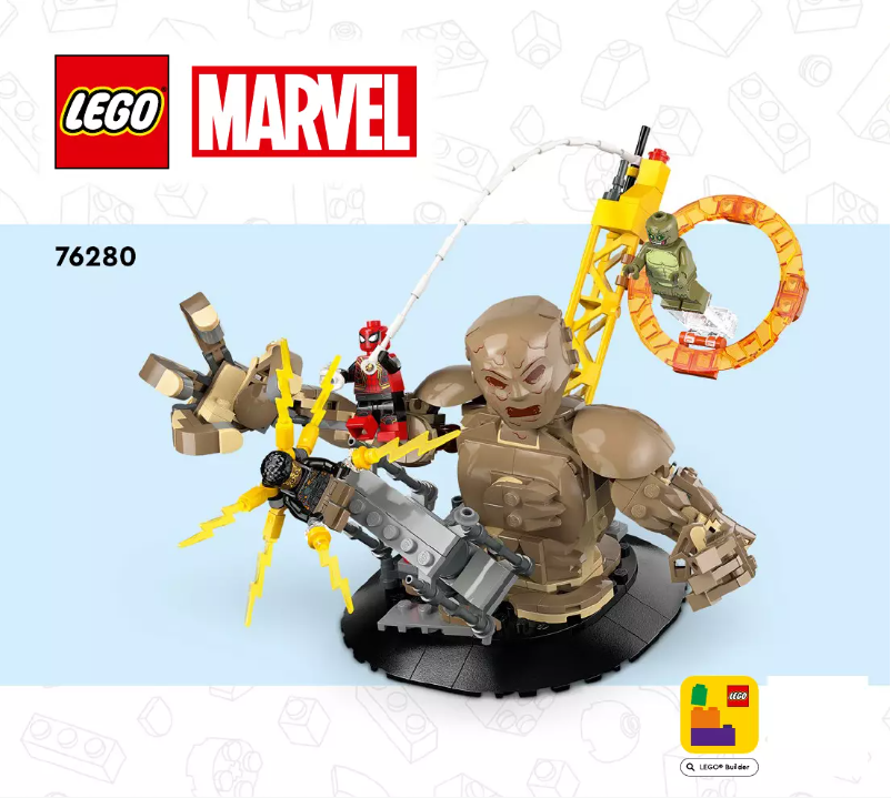 Page 1 de la notice Manuel utilisateur Lego Marvel 76280