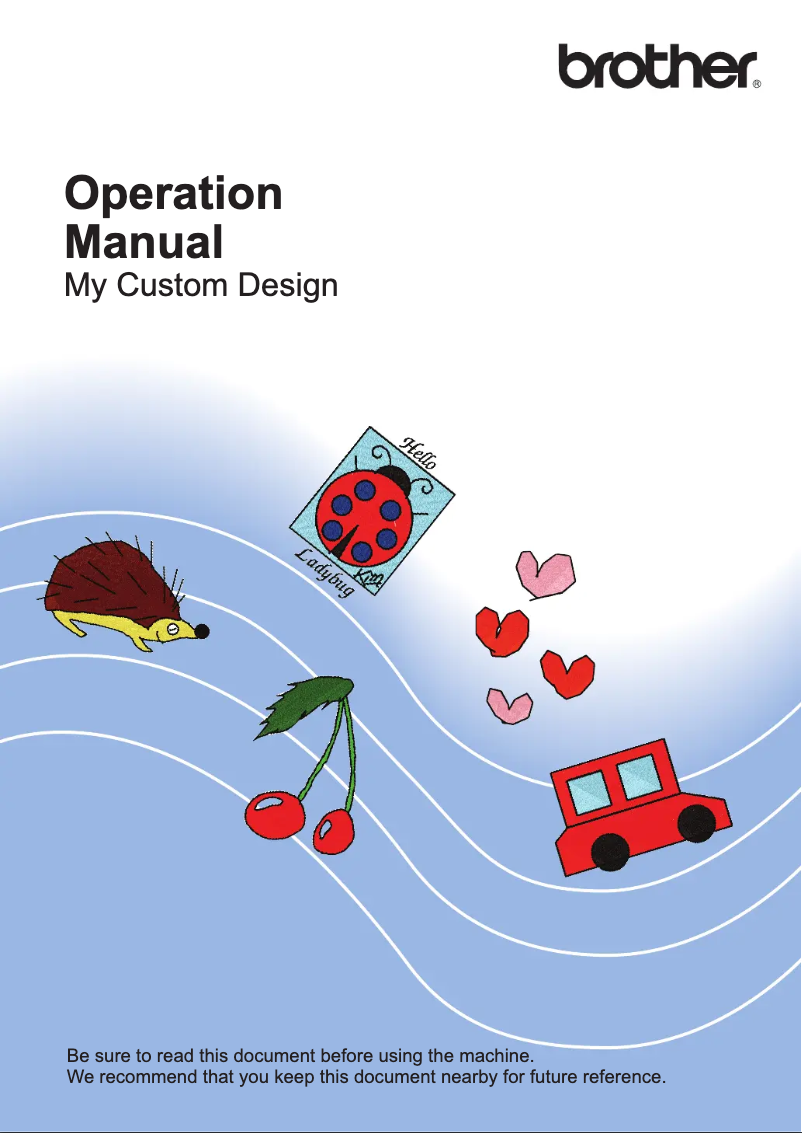 Page n°1 - Manuel utilisateur Brother Innov-is Ie