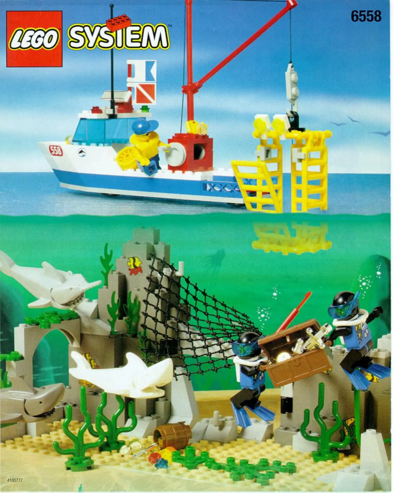 Page n°1 - Manuel utilisateur Lego Divers 6558