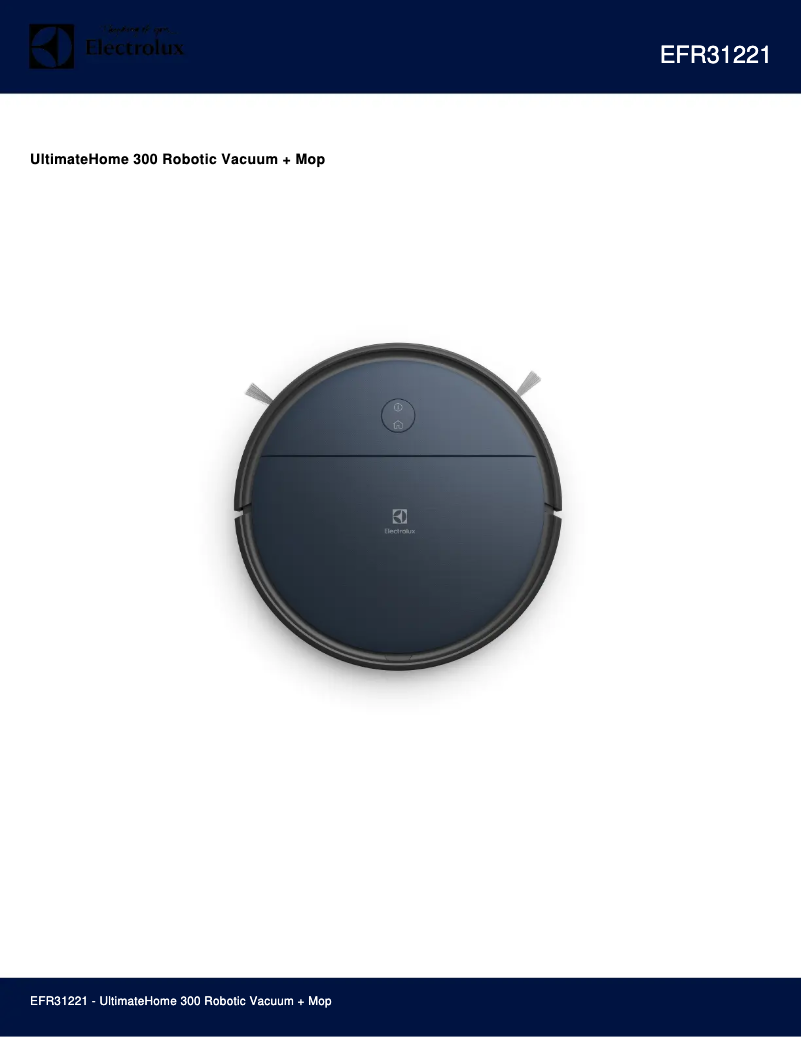 Page n°1 - Fiche technique Electrolux UltimateHome 300