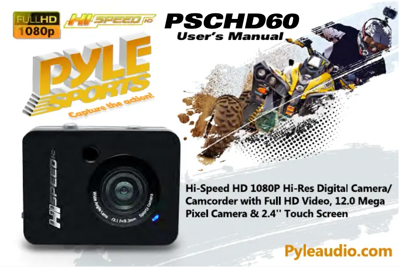 Imagen de la primera página del manual del dispositivo Hi-Speed HD PSCHD60